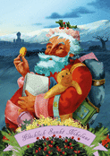 Saint Nicolas partage des douceurs joyeuses